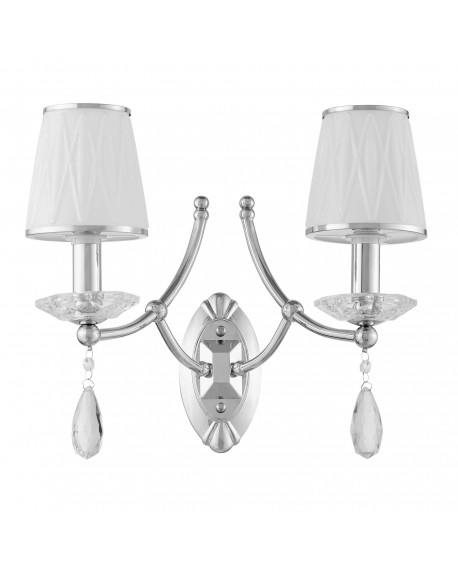 Lámpara de pared cristal chrome DOMINNI W2